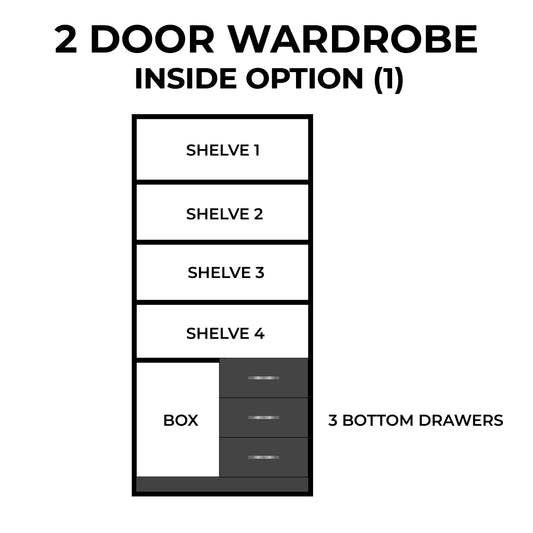 1-FULL MIRROR (2-DOOR)