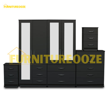 1-FULL, 2-HALLF MIRROR (4-DOOR)