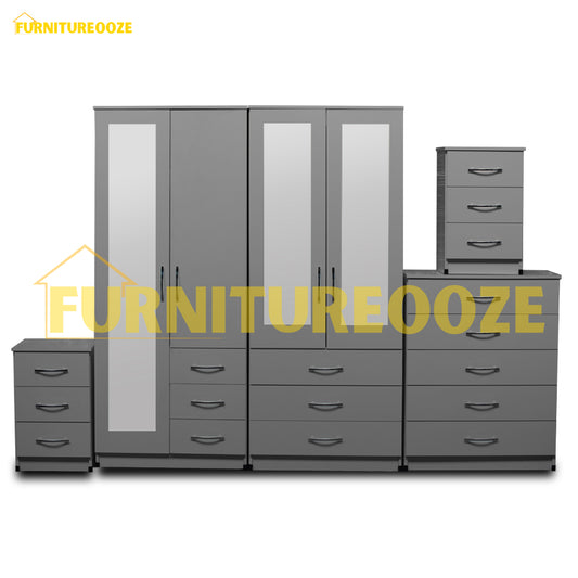 1-FULL, 2-HALLF MIRROR (4-DOOR)