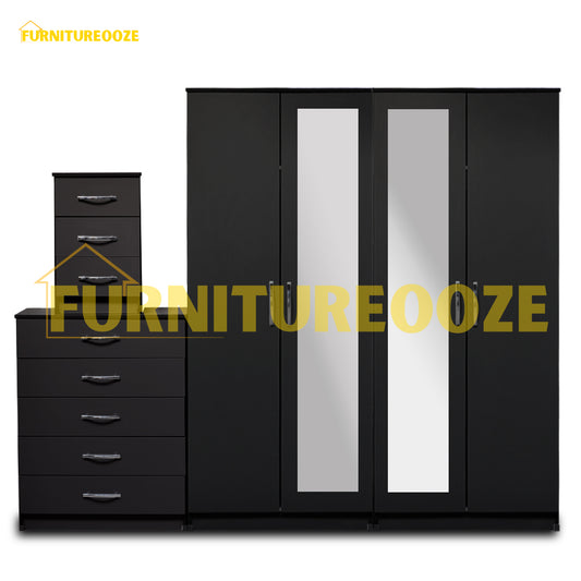 2-FULL CENTER MIRROR (4 DOOR)